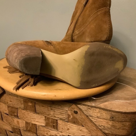 Steve madden Ohio tan suede fringe tassel boot 8 - Picture 8 of 11